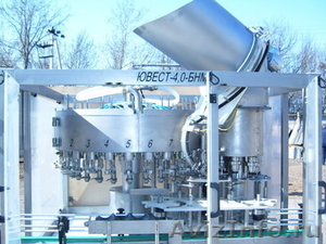 Розлив воды,  кваса,  газированных напитков,  пива,  масла,  айрана,  тана