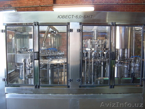 Для Ташкента Машины для розлива и укупорки. Ополаскиватели.